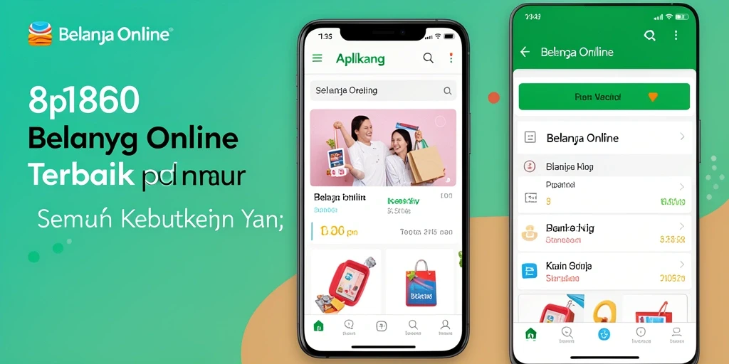 Tampilan antarmuka aplikasi 8180 untuk Belanja Online yang user-friendly.