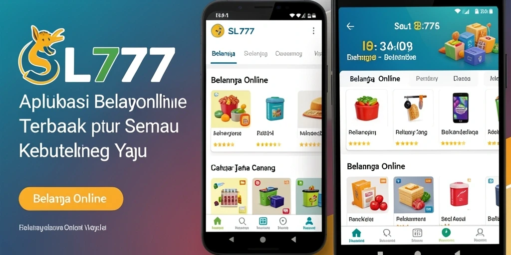 Tampilan antarmuka SL777 yang user-friendly dan fungsional untuk belanja online.